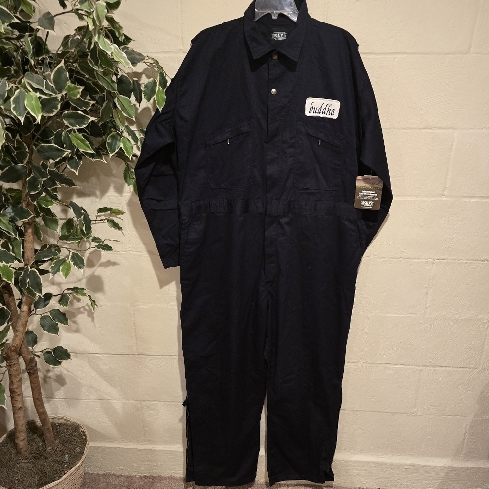 Key ~ Men's ~ Deluxe Unlined Long Sleeve Coveralls - 2XL S- 995.41.